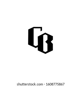 CB logo design template elements