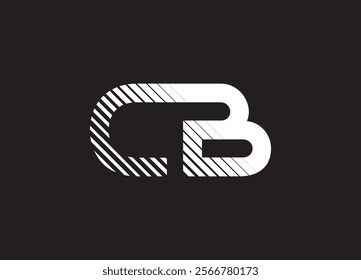 CB logo desing and monogram logo
