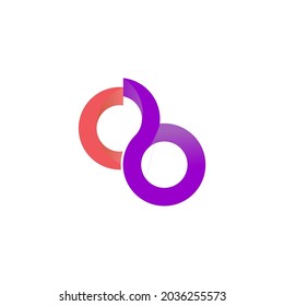 El logotipo del monograma CB es adecuado para empresas del sector del transporte