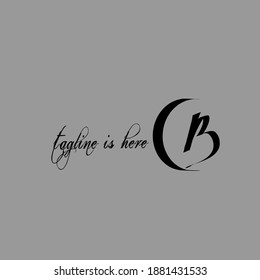CB Signature-Initial-Logo-Vorlage Vektorgrafik