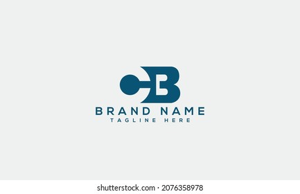 logotipo vectorial de carta comercial creativa única