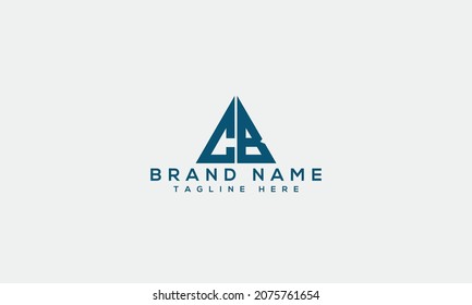 CB unique modern creative trendy business letter icon logo