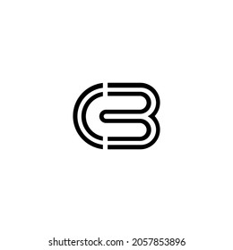 logotipo vectorial cb para la empresa