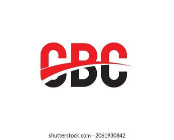 CBC Letter Initial Logo Design Vector Illustration