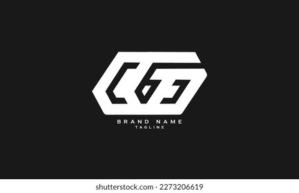 CBD, C6D, CBE, C6E, Abstract initial monogram letter alphabet logo design