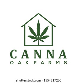 Cbd Cannabidiol logo for legal treatment, active ingredient plant