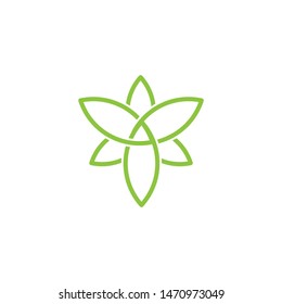 CBD CANNABIS logo vector design graphic