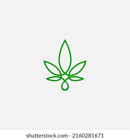 CBD logo cannabis logo design