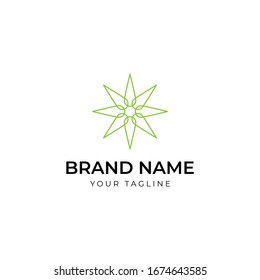 CBD logo design for cannabis lab, healthcare and medical