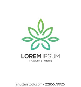 CBD logo design , Nature logo design