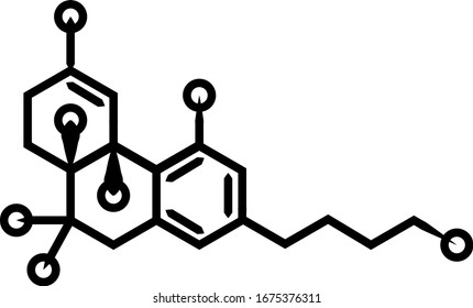 cbd molekular - thc Molekül - Unkrautmolekül