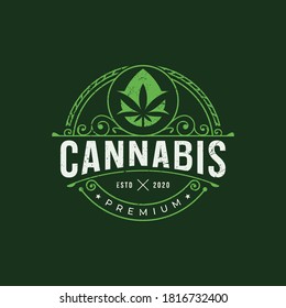 	
Cbd oil cannabis logo design Premium Vector.premium vector