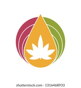 CBD oil logo design
