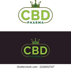 CBD Pharma Logo Design and Logo Template_01