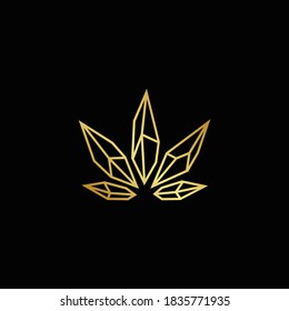 ilustración vectorial cbd, ilustración del vector cannabis