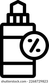 cbd Vector illustration on a transparent background. Premium quality symmbols. Thin line vector icons for concept and graphic design.