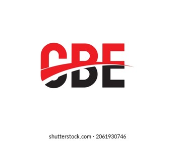 CBE Letter Initial Logo Design Vector Illustration