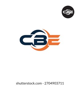Letras do logotipo CBE Acrônimo Iniciais