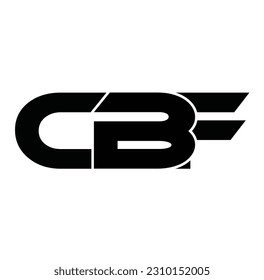 logotipo de mezcla de CBF 3 para usted y su empresa 