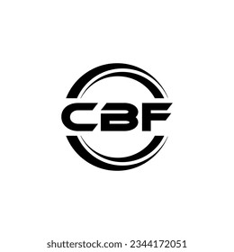 Diseño de logotipos CBF, inspiración para una identidad única. Elegancia moderna y diseño creativo. Marca tu éxito con el impresionante logotipo.