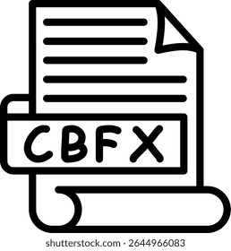 CBFX comic book archive file format