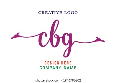 CBG lettering logo is simple, easy to understand and authoritative