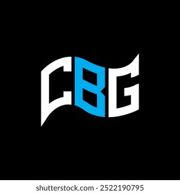 CBG logo design, CBG simple and modern logo. CBG luxurious alphabet design  