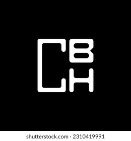 CBH letter logo creative design with vector graphic, CBH simple and modern logo. CBH luxurious alphabet design  