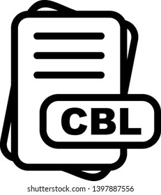  CBL File Format Icon For Your Project
