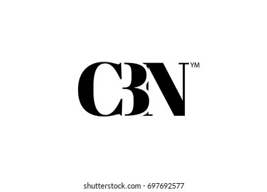 CBN Logo Branding Letter. Vector graphic design. Useful as app icon, alphabet combination, clip-art, and etc.