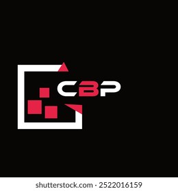 CBP creative minimalist letter logo. CBP unique vector initials alphabet letter logo design
