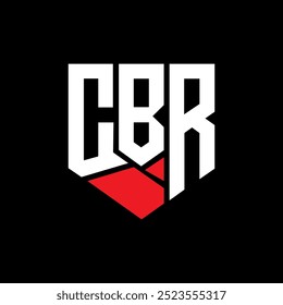 CBR letter logo abstract design. CBR unique design. CBR.
