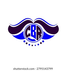 CBR letter logo creative design. CBR unique design