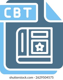 CBT Glyph Two Colour Icon