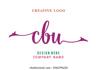 El logotipo con membrete de CBU es sencillo, fácil de entender y autoritario