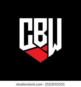 CBW letter logo abstract design. CBW unique design. CBW.
