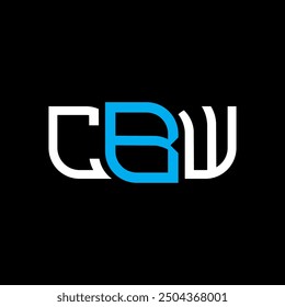CBW Logo Design, CBW einfache und moderne Logo. CBW luxuriöses Alphabet Design  