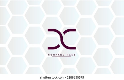 CC Abstract Letters Logo Monogram