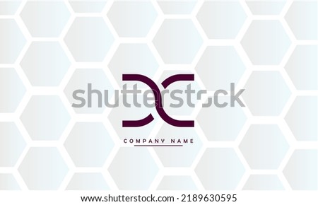 CC Abstract Letters Logo Monogram