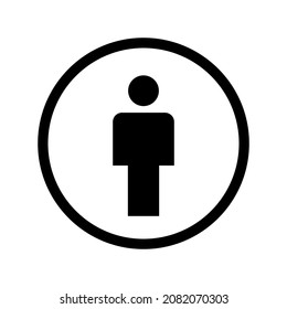 Icono Cc By aislado en fondo blanco