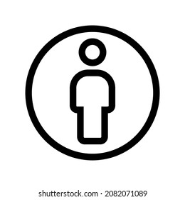 Cc By icon isolated on white background