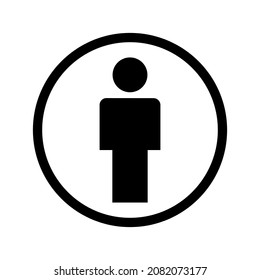 Icono Cc By aislado en fondo blanco