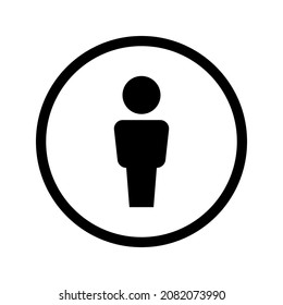 Cc By icon isolated on white background