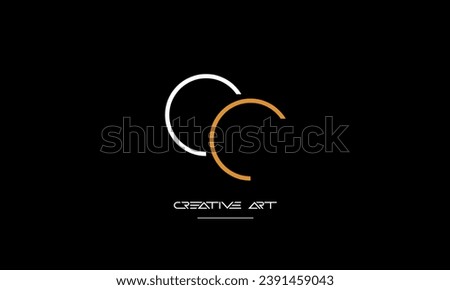 CC, C abstarct letters logo monogram