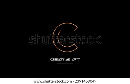 CC, C abstarct letters logo monogram