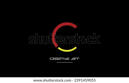 CC, C abstarct letters logo monogram