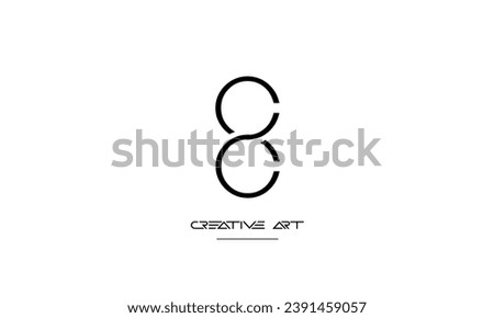 CC, C abstarct letters logo monogram