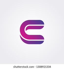 CC C C letter logo collection combining two letter. Initial logo concept.