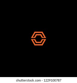cc initial hexagon logo