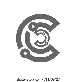 cc letter logo